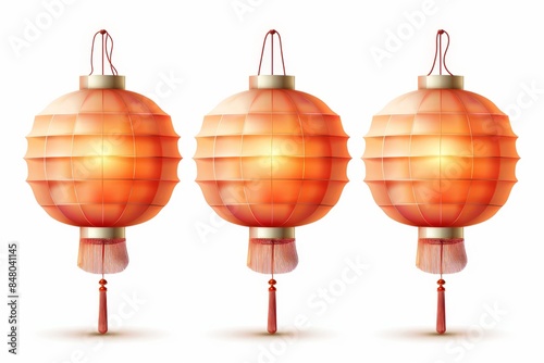 Asian lamp icon, chinese lantern isolated, traditional oriental lantern, light symbol, doodle, sketched flashlight