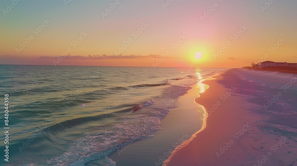 Sunrise at the Peak of Everest AI generated Sunrise at the Peak of Everest AI generated
