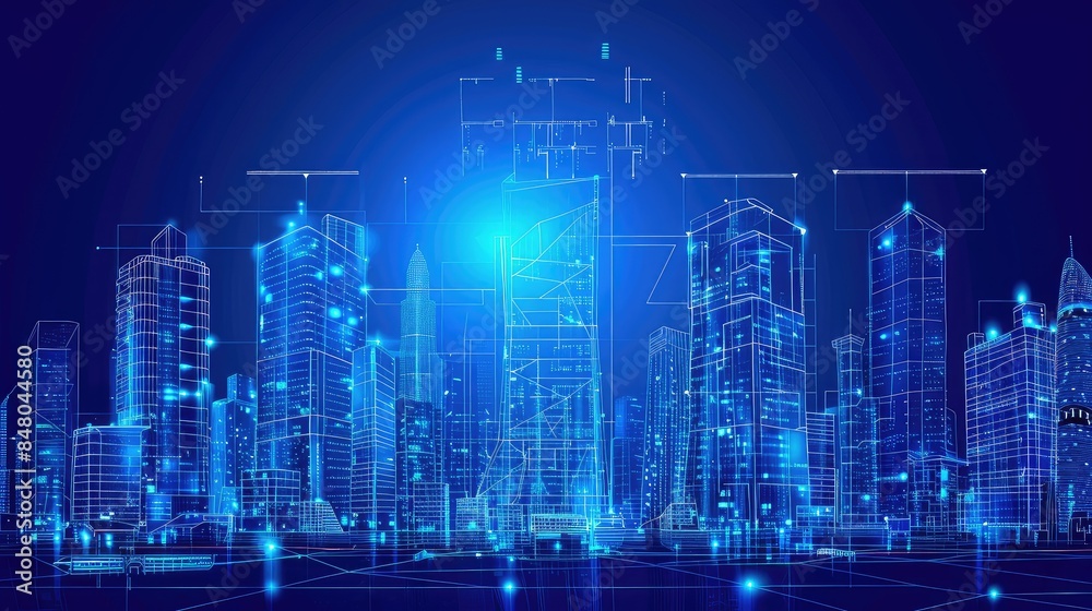 Digital blueprint of futuristic skyline. no text, logo, number, watermark, blurry, defocused --chaos 10 --ar 16:9 --stylize 250 Job ID: 36d9683d-7de7-4615-b009-55c8bd6ea4d1 Digital blueprint of futuristic skyline. no text, logo, number, watermark, blurry, defocused --chaos 10 --ar 16:9 --stylize 250 Job ID: 36d9683d-7de7-4615-b009-55c8bd6ea4d1