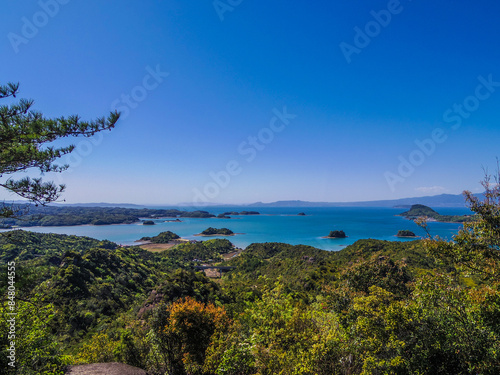 【熊本県】天草の千巌山展望台からの風景