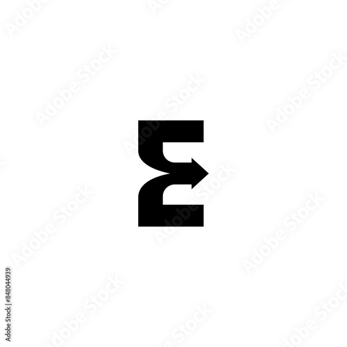 letter E logo for Exit, exit symbol Free Download letter E logo for Exit, exit symbol - GFXLoad
