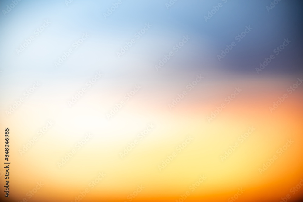 Beautiful , luxury soft gradient orange gold clouds and sunlight on the blue sky perfect for the background, take in everning,Twilight, Large size, high definition landscape photo Beautiful , luxury soft gradient orange gold clouds and sunlight on the blue sky perfect for the background, take in everning,Twilight, Large size, high definition landscape photo