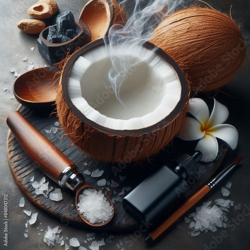 91 26. Smoky Coconut - A tropical scent with a smoky undertone,