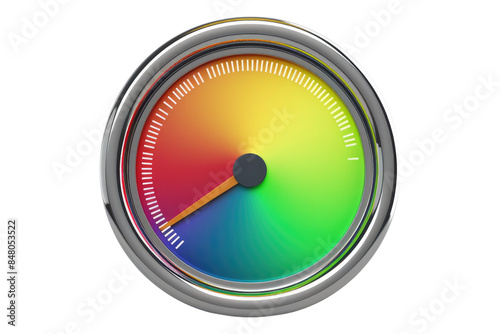 Brightness level icon isolated on transparent background