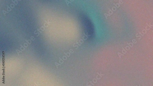 Pale beige, blue, and dark blue abstract gradient background with a grainy texture.