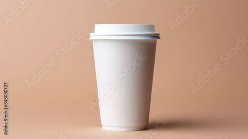 Paper cup for hot coffee 