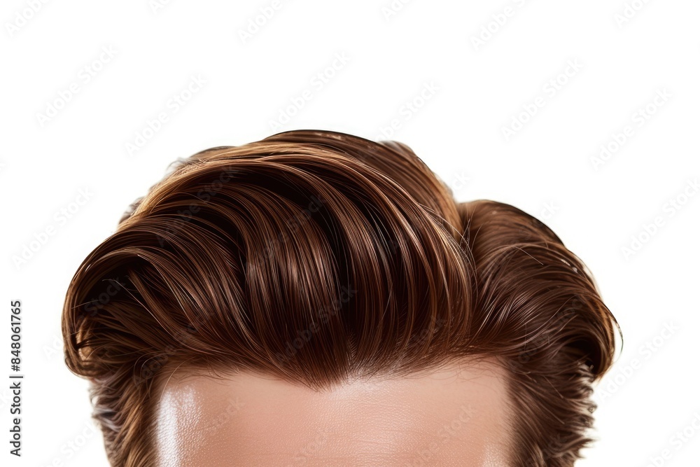 A close-up shot of a man wearing a tie, suitable for use in business or professional contexts A close-up shot of a man wearing a tie, suitable for use in business or professional contexts