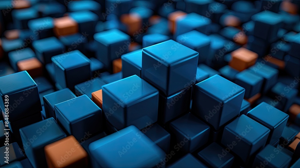 scattered cubes - 8k abstract background scattered cubes - 8k abstract background