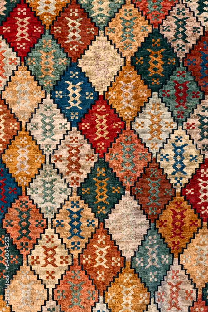 Oriental Persian Carpet Texture Background backdrop pattern. Oriental Persian Asian Carpets Background. east decor, oriental decoration backdrop, background