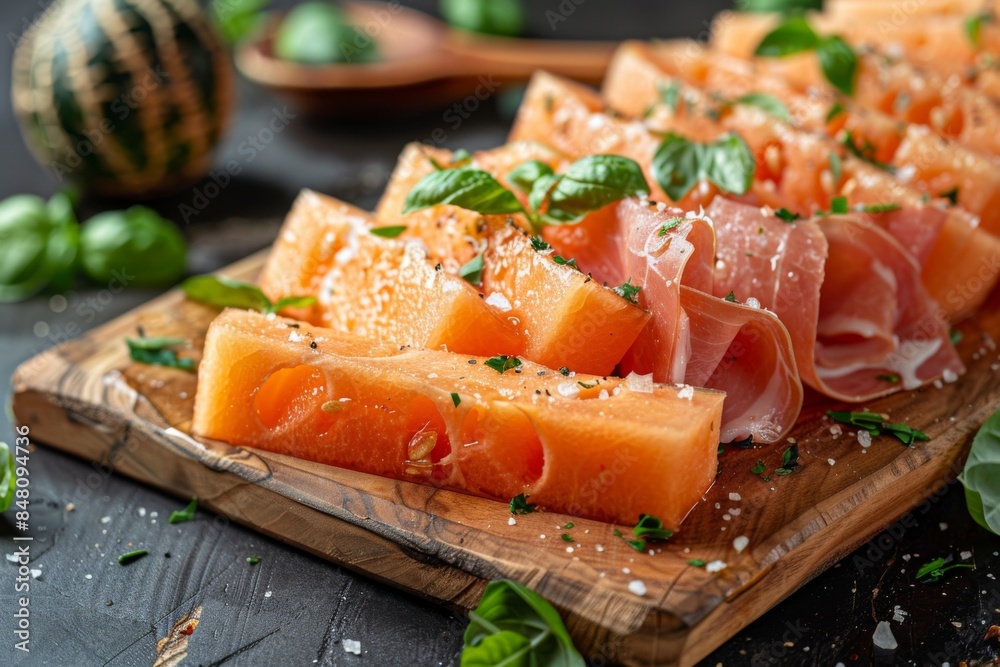 Prosciutto and Melon Appetizer Prosciutto and Melon Appetizer