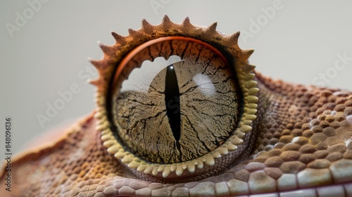 Wallpaper Mural A zoomed in version of a gecko eye, realistic, photograph Torontodigital.ca