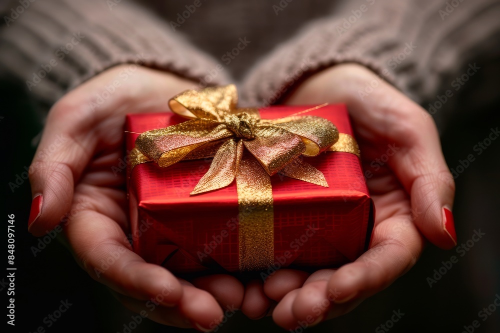 Present Gifted in Hands Present Gifted in Hands