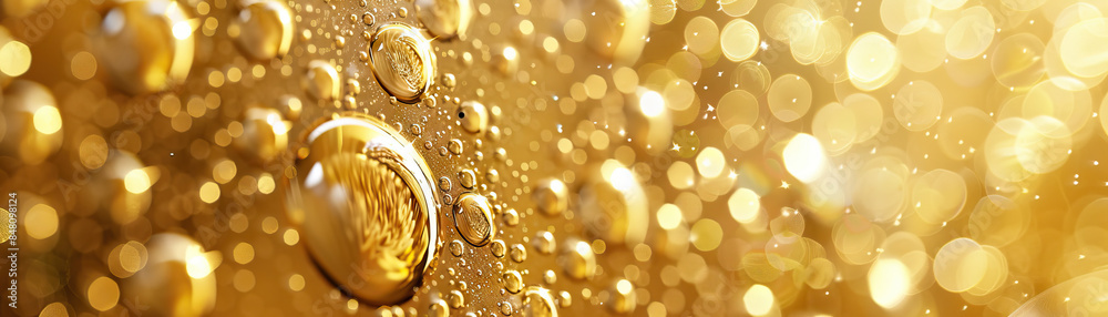 Sparkling Champagne Bubbles: Close-Up of Shimmering and Textured Champagne Bubbles in Celebration Sparkling Champagne Bubbles: Close-Up of Shimmering and Textured Champagne Bubbles in Celebration