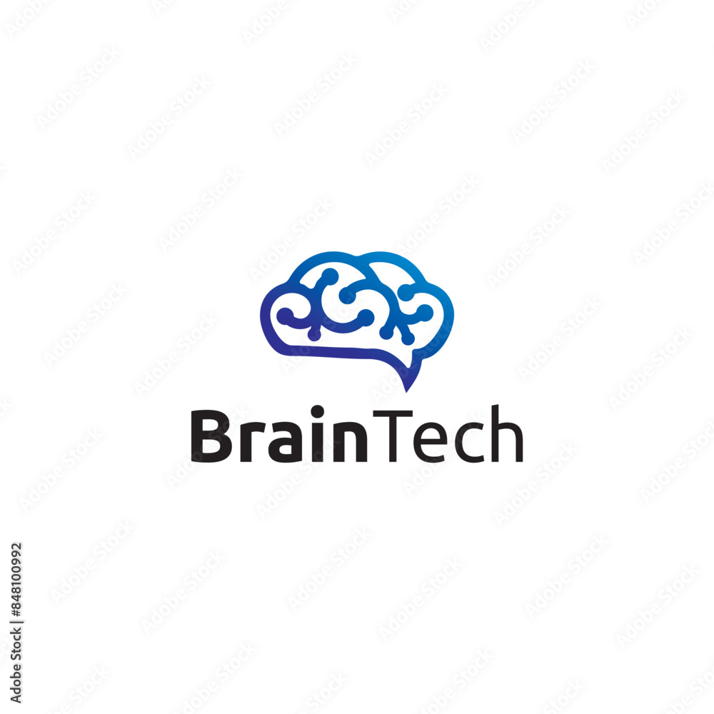 Brain Tech Logo Brain Tech Logo