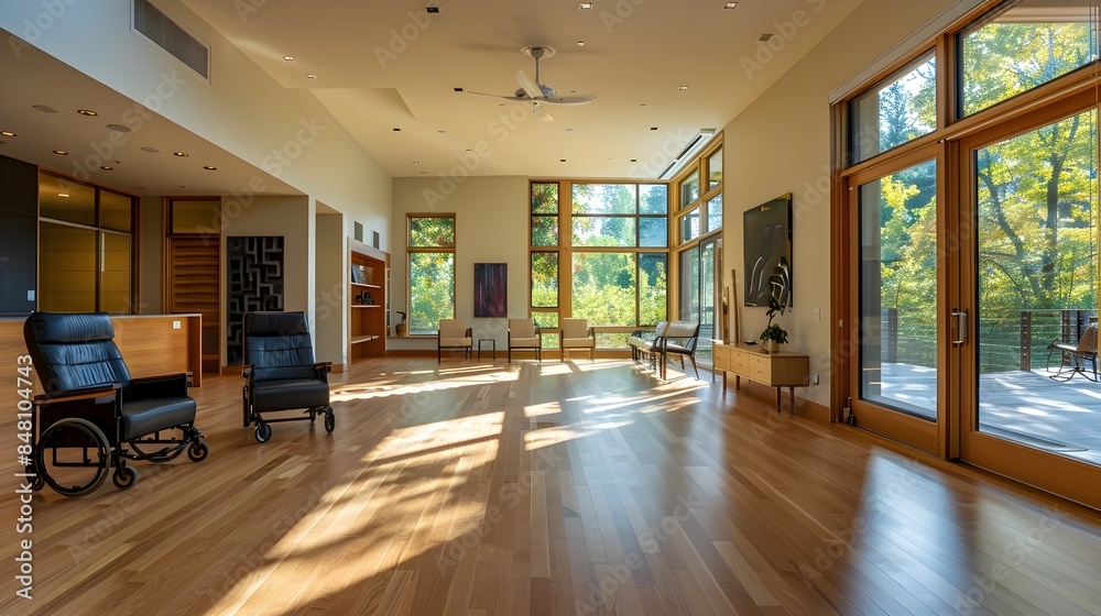Spacious Accessible Home with Modern Wheelchair-Friendly Design