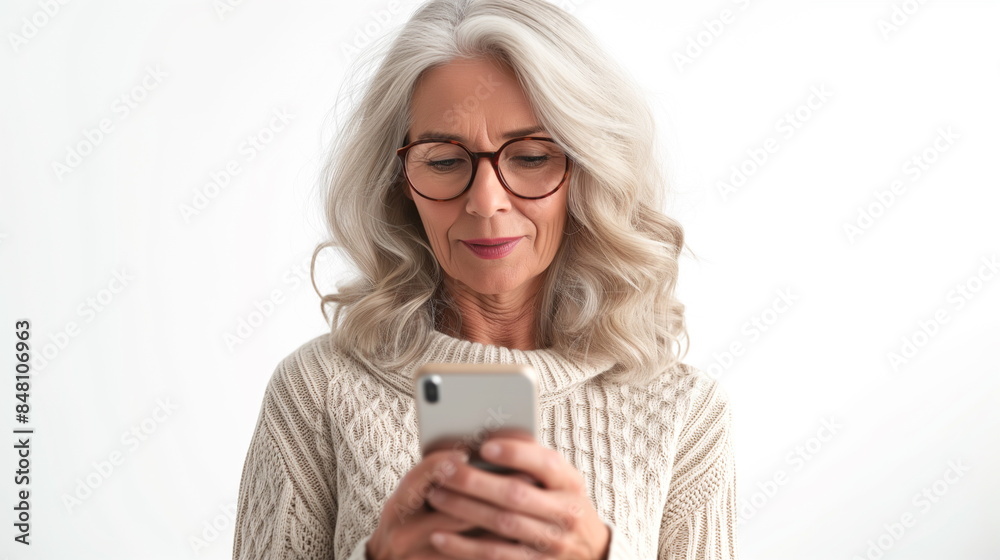 woman with a mobile phone woman with a mobile phone