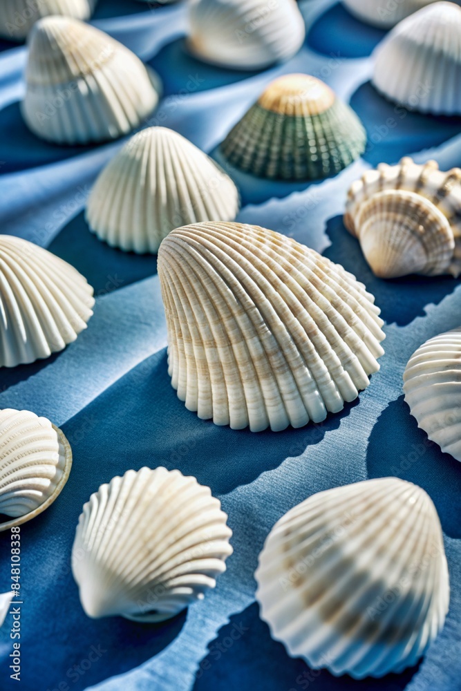 seashells on the sand seashells on the sand