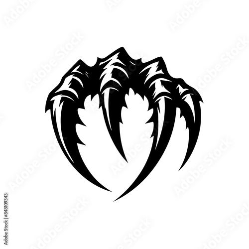 clawed monster hands illustration