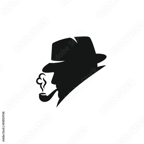 Detective icon vector. EPS 10 editable vector