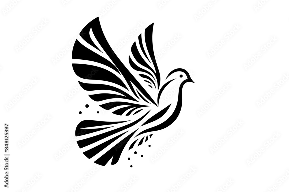 Obraz premium Bird Vector.ai