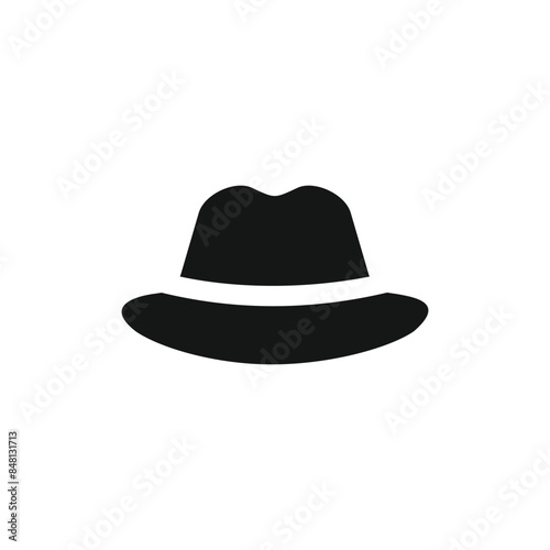 Hat icon vector. EPS 10 editable vector