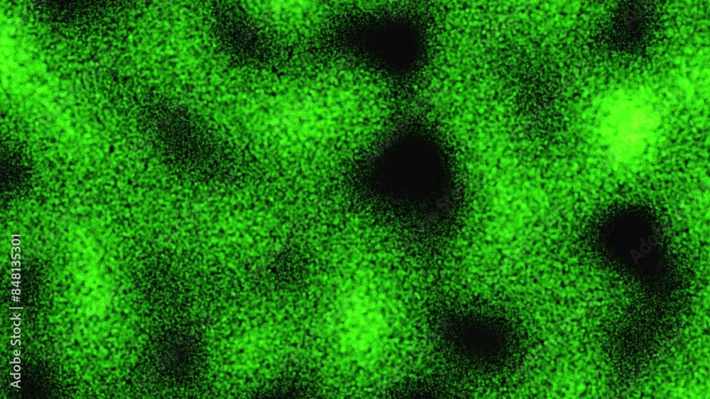 Abstract green background animation with moving figures as texture. Looped background motion. geometry in high quality 4k video, animated graphics
