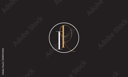 IR, RI , R ,I, Abstract Letters Logo Monogram
