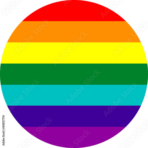 Free Download The Rainbow flag symbol LGBTQ+ community. The rainbow pride flag and other is a symbol of lesbian, gay, bisexual, transgender (LGBT) and queer pride and LGBT social movements. Vector illustration - GFXLoad