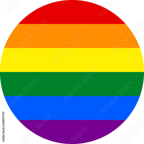 Free Download The Rainbow flag symbol LGBTQ+ community. The rainbow pride flag and other is a symbol of lesbian, gay, bisexual, transgender (LGBT) and queer pride and LGBT social movements. Vector illustration - GFXLoad