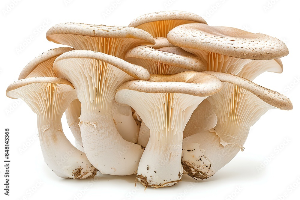 A group of mushrooms sitting on top of each other A group of mushrooms sitting on top of each other