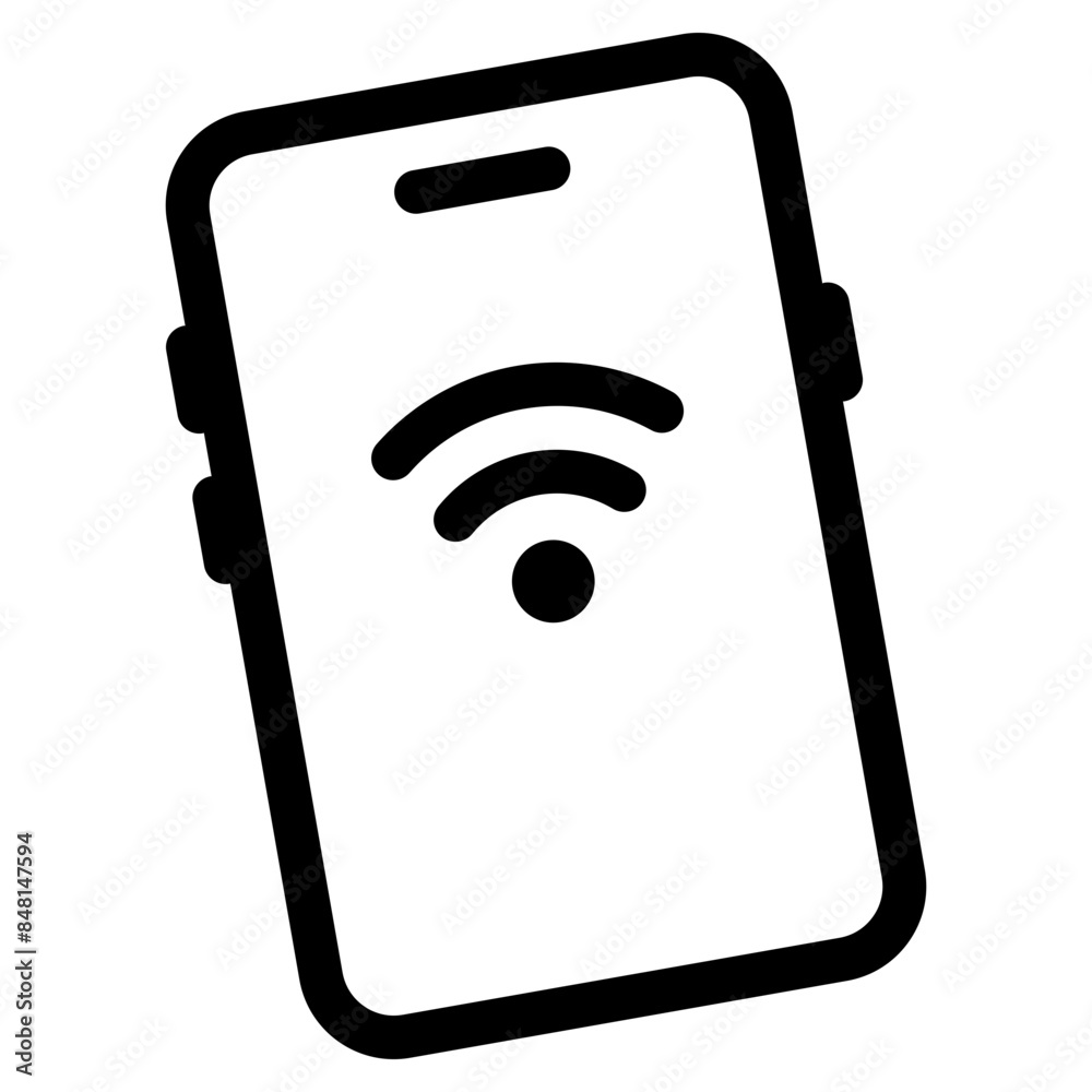 mobile phone internet wifi icon mobile phone internet wifi icon