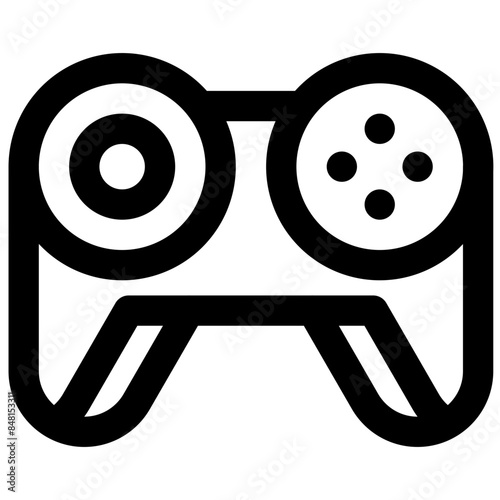 Controller. Editable stroke vector icon.