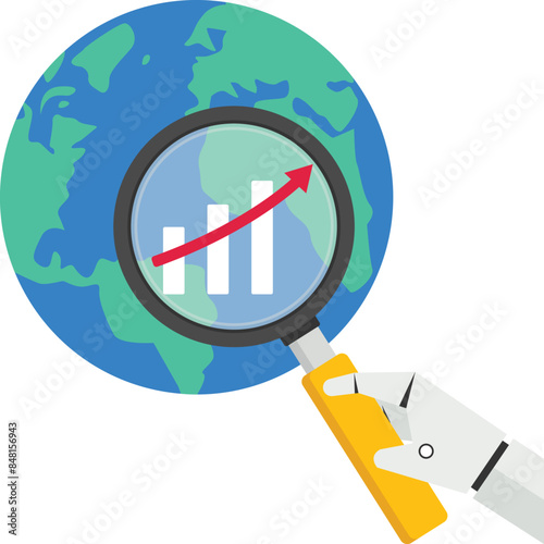 Artificial intelligence help to analyse data, make strategy and forecast.

