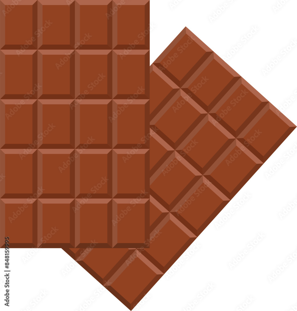 Chocolate Bar Illustration Chocolate Bar Illustration
