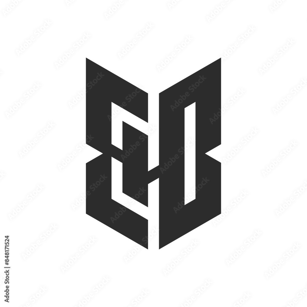 EHD letter logo, EHD or E D letter alphabet logo EHD letter logo, EHD or E D letter alphabet logo