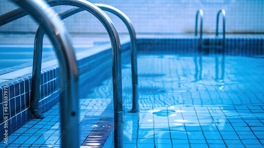 Obraz premium blue swimming pool