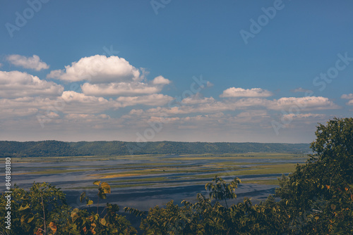 Mississippi River in Southern Wisconsin Driftless Region