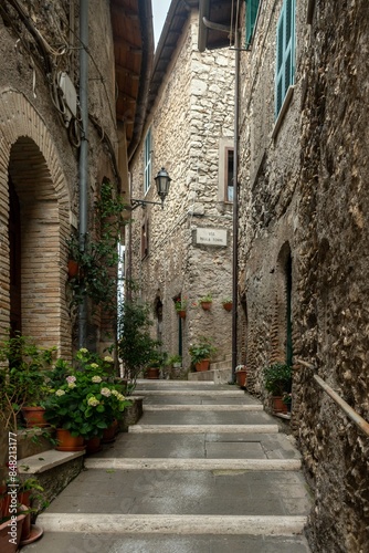 Olevano Romano - Roma - Lazio. Borgo medievale