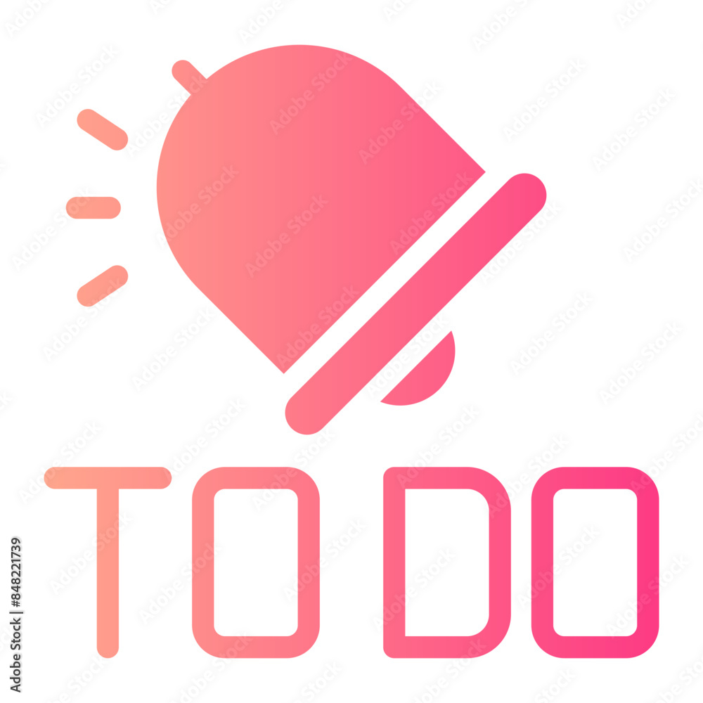 reminder gradient icon