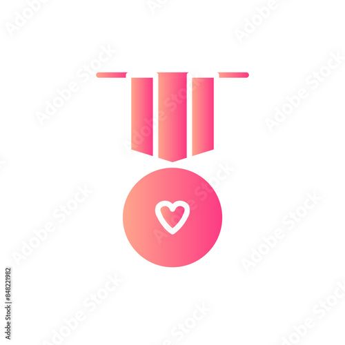 medal gradient icon