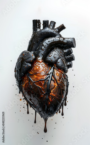 Polluted heart of toxic love