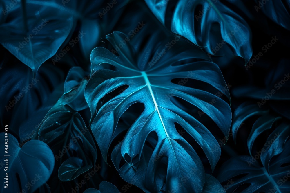 Detailed green leaf veins in contrasting color, perfect for overlaying text design purposes Detailed green leaf veins in contrasting color, perfect for overlaying text design purposes