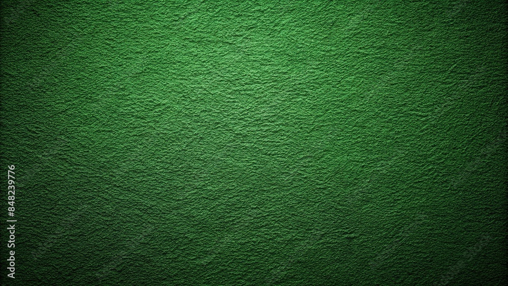 Realistic close-up photo of a dark green textured background, dark ...