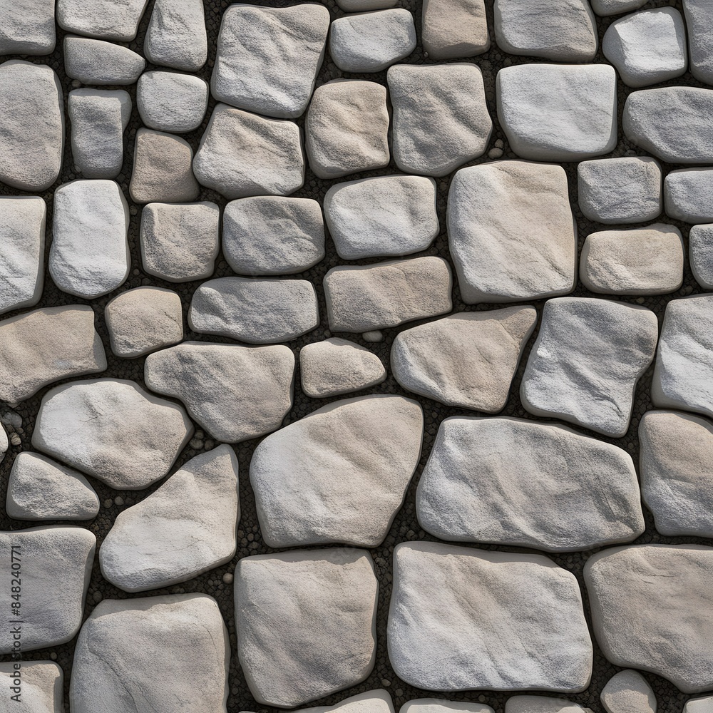 Close-Up Stone Walkway Texture Close-Up Stone Walkway Texture