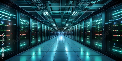 Securing Data Centers Protecting Server Racks, Cabinets, Network Storage, and Databases. Concept Data Center Security, Server Protection, Rack Safety, Network Storage, Database Security