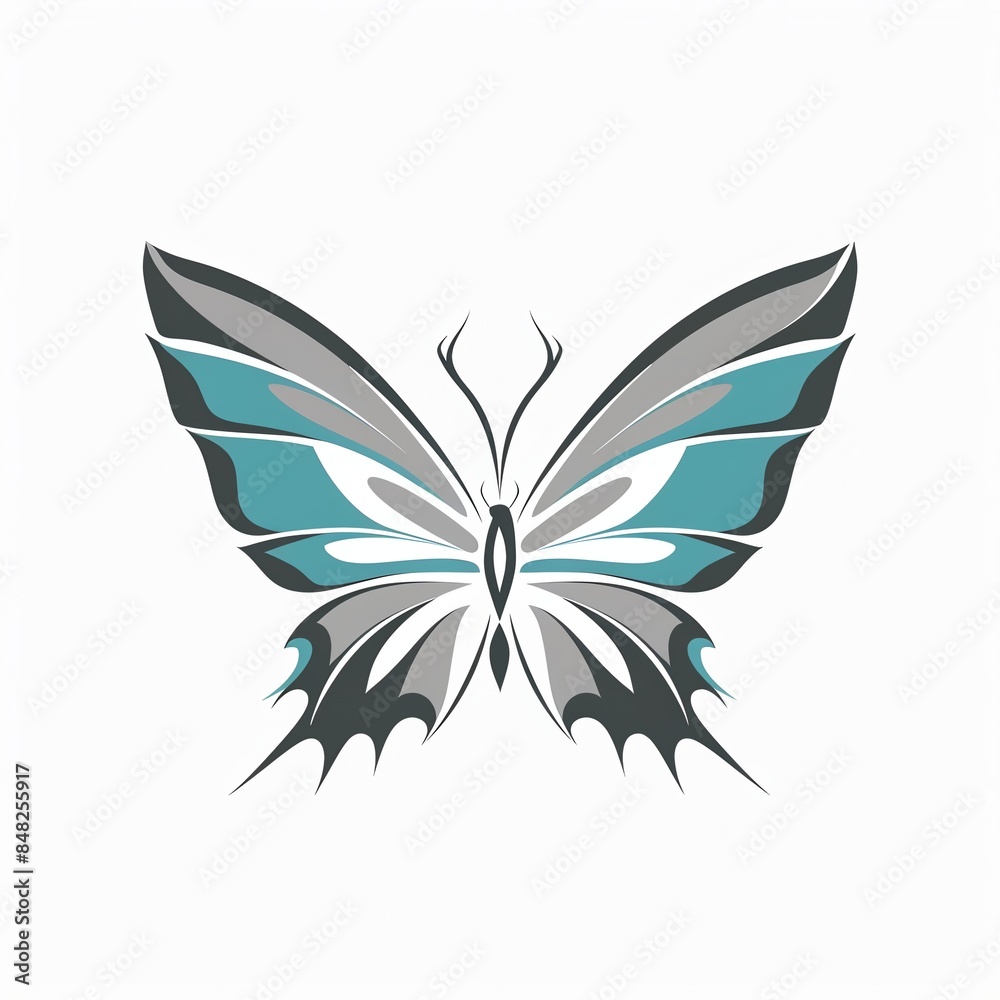 Artistic illustration of beautiful butterfly Artistic illustration of beautiful butterfly
