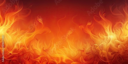 Abstract firestorm background in calming orange and red hues , calming, abstract, firestorm, background, rhythms, orange photo