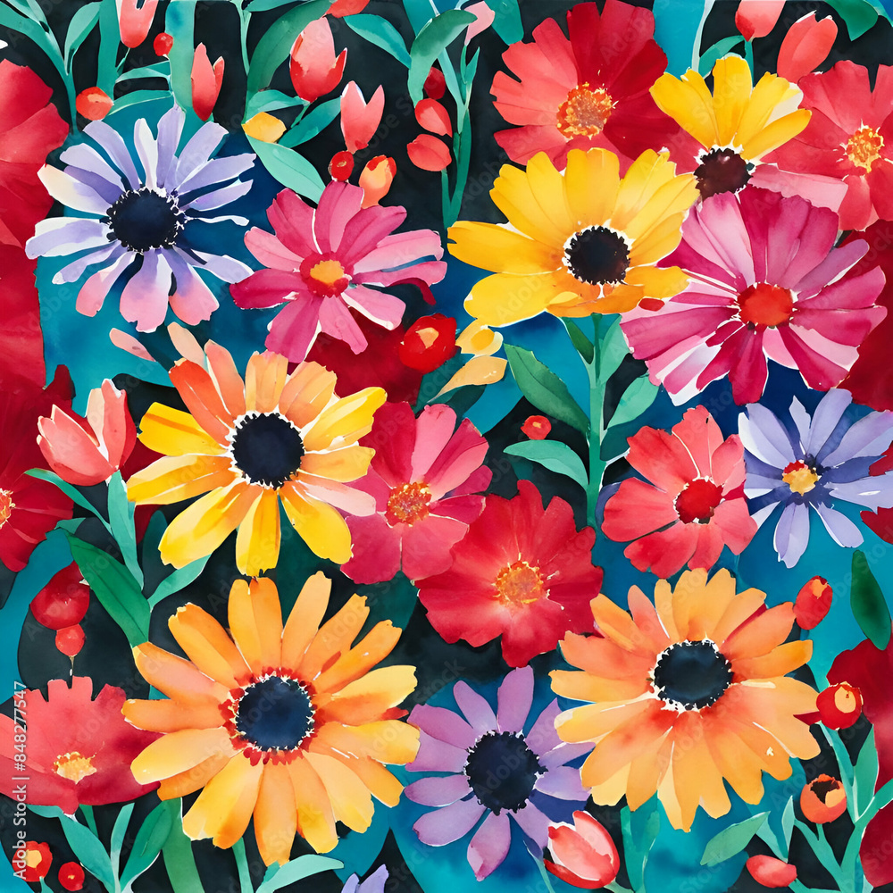 Fototapeta premium Flower background