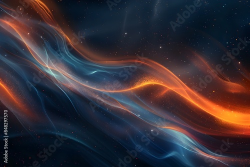 Abstracted dark background design 