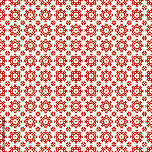 Seamless background, mosaic ornament, ethnic style. Design for prints on fabrics, textile, surface, paper, wallpaper, interior, patchwork, wrapping. 